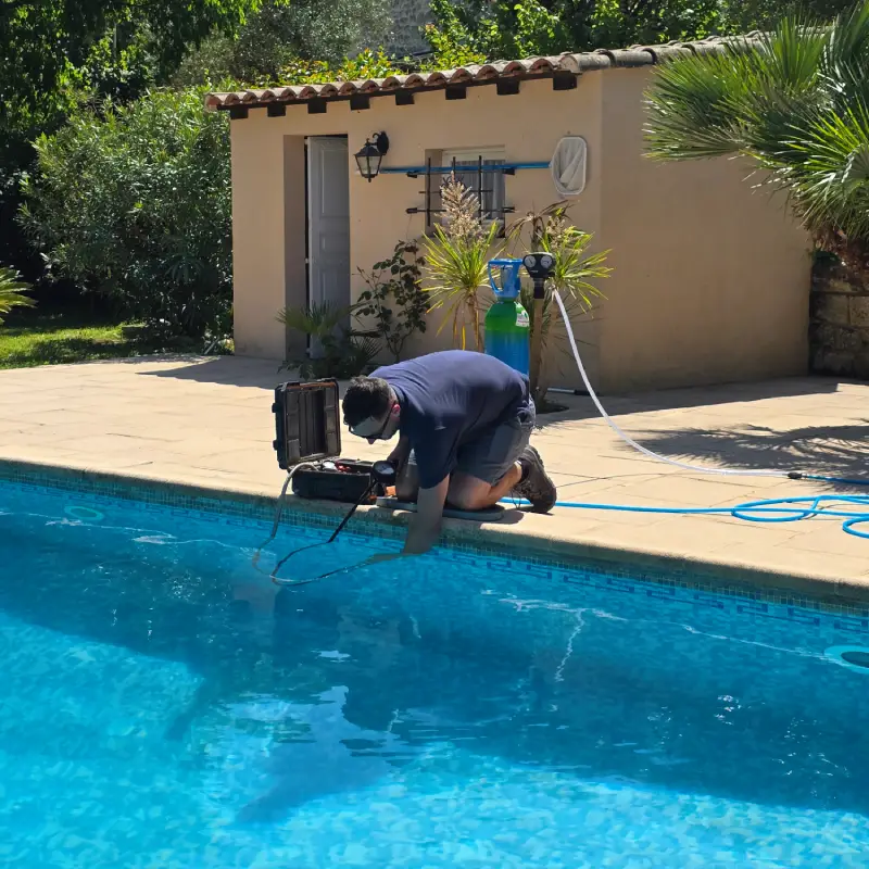 inspection piscine gers fuites
