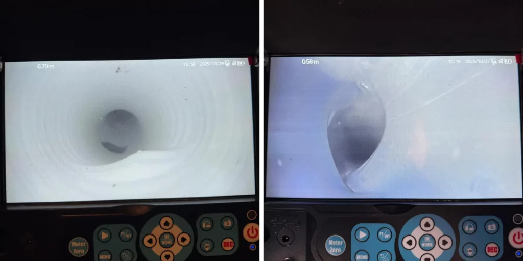 inspection video tuyau gers fuites