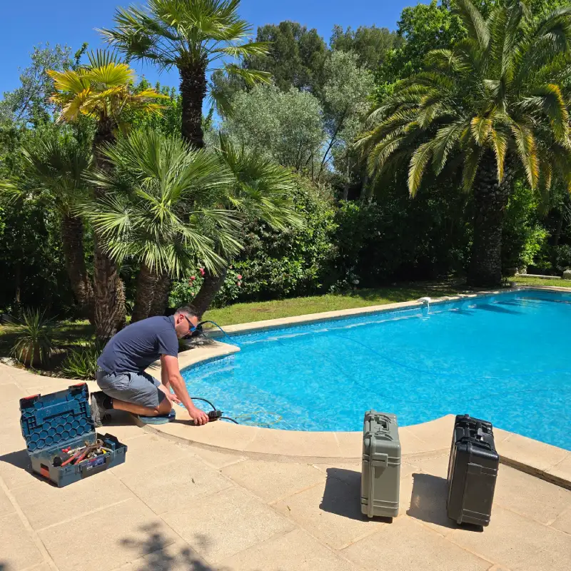 Spécialiste en recherche de fuites sur piscine à Auch 1 inspection fuites pisicne auch gers fuites