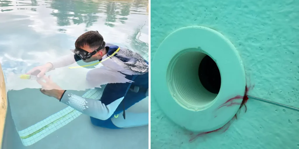 Baisse anormale du niveau de la piscine à Samatan 2 baisse piscine samatan gers fuites inspection